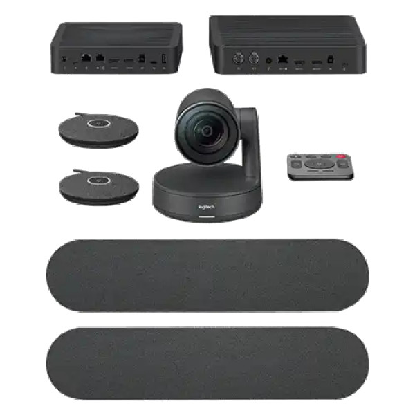 Web kamera za konferencijske razgovore Logitech Rally Plus Ultra-HD Crna