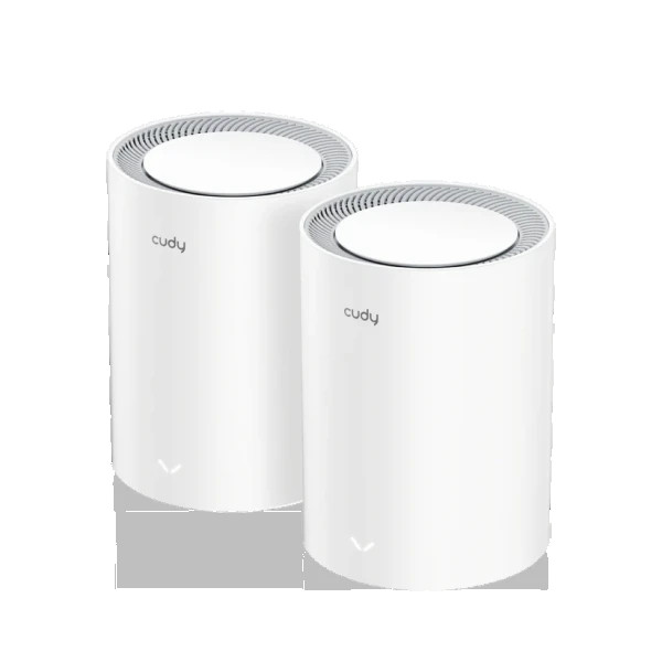 Whole Home Wi-Fi 6 Mesh System 2.5G Solution Cudy M3000 AX 3000 Dual Band(2-Pack)