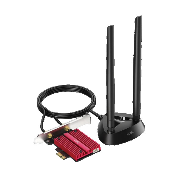 PCI-E mrežna kartica Wi-Fi 7 Cudy WE9300S BE9300 Tri-BandBT 5.4