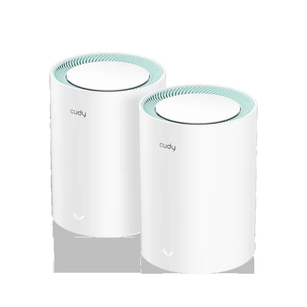 Whole Home Wi-Fi Gigabit  Mesh System Cudy M1300 AC1200 Dual Band(2-Pack)